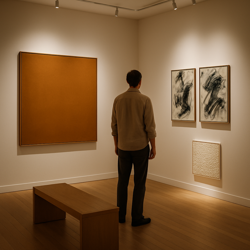 Weigoni Kunstgalerie: Abstrakte Malerei und Formenbeispiele